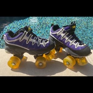 Rage 4x4 Quad Roller Sneaker Skates Size 3